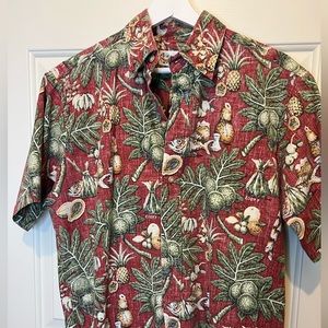 Reyn Spooner Hawaiian Shirt Men sz S
